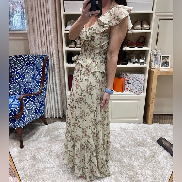 NWT Astr the label Luna Floral maxi dress - Picture 10 of 12